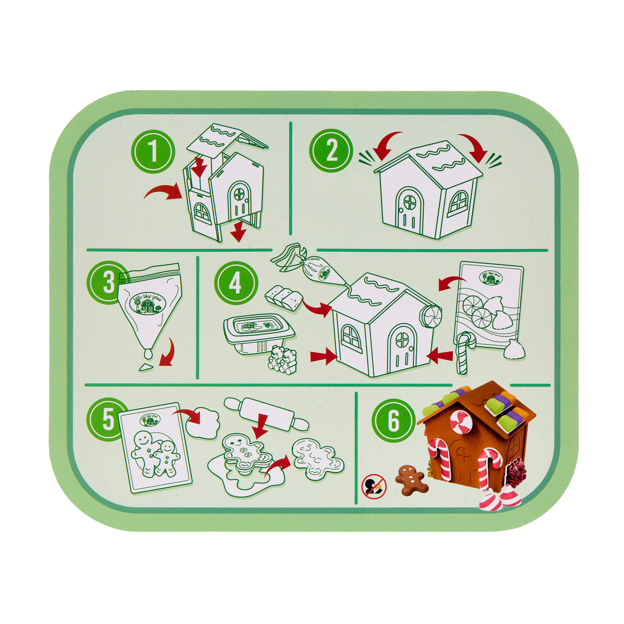 Creative Chefs? Gingerbread House Kit - Image 8